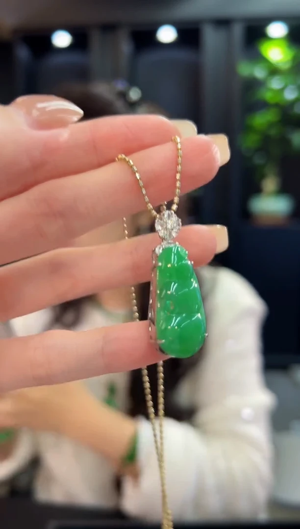 吊坠(不含链)未镶嵌翡翠 缅料A货/支持复检/一件