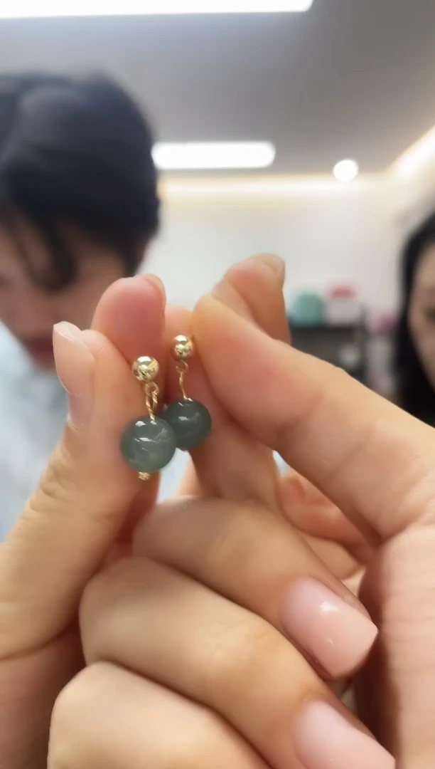 未镶嵌翡翠耳饰（多样性发一件）