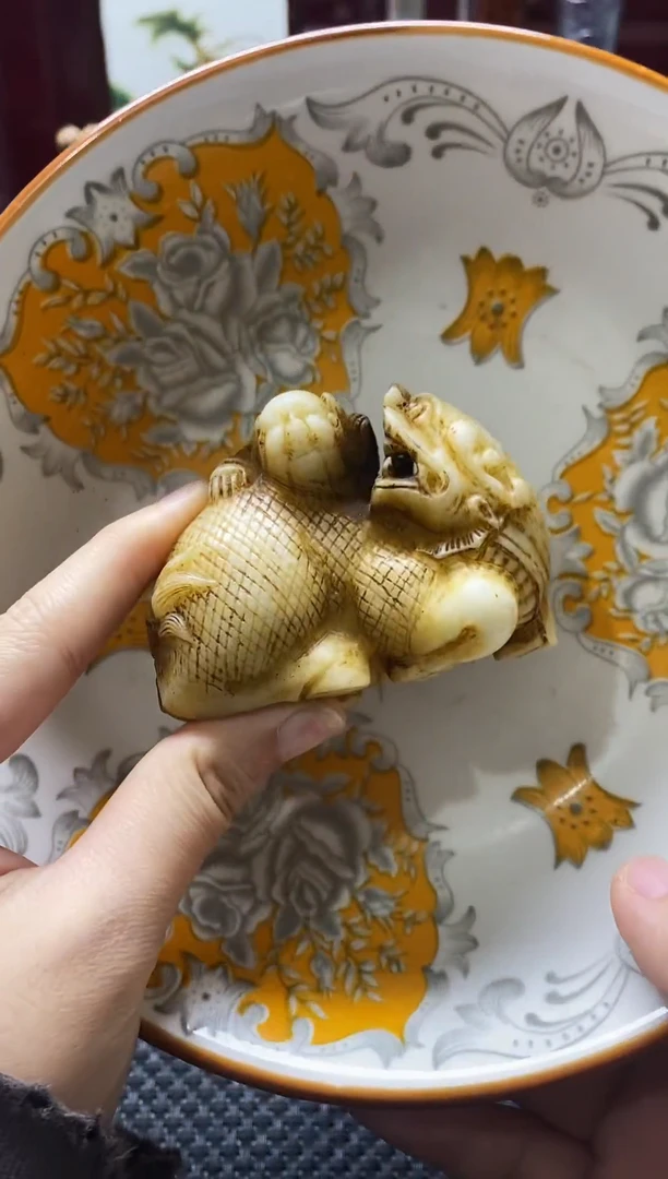 瓷片瓷片 瓷器 摆件 1个