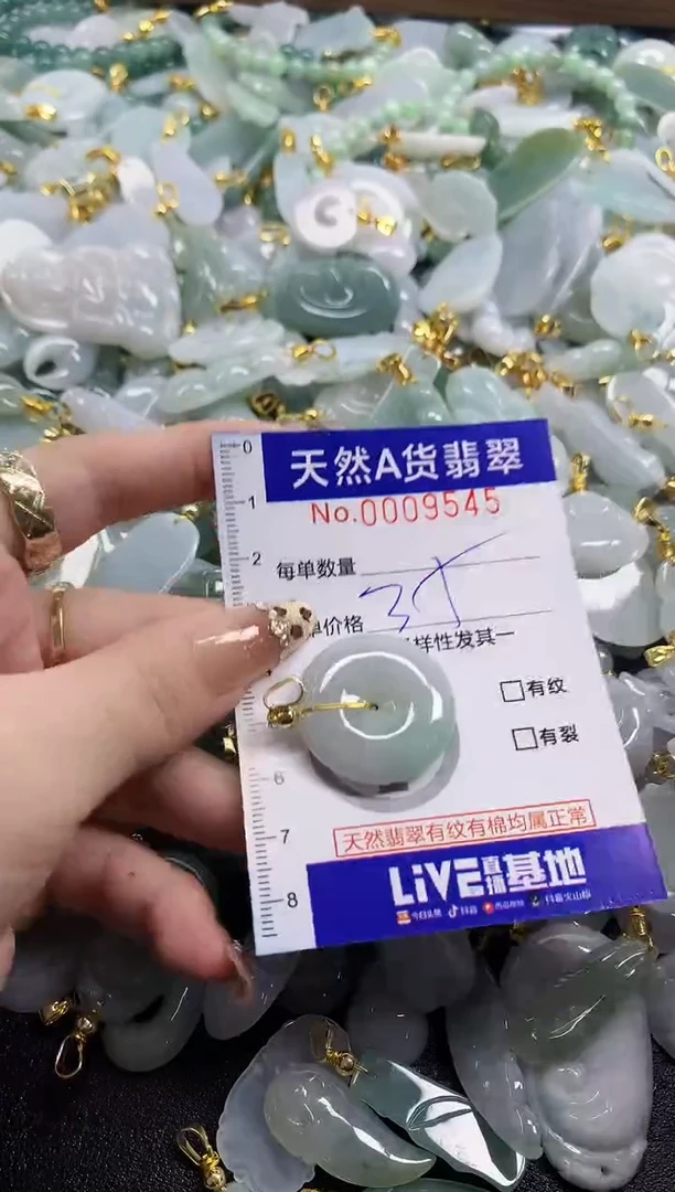 颈饰未镶嵌翡翠天然A货翡翠
