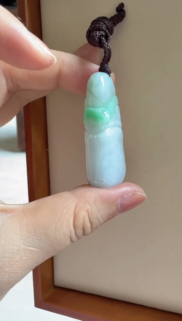 吊坠(不含链)未镶嵌翡翠竹节
