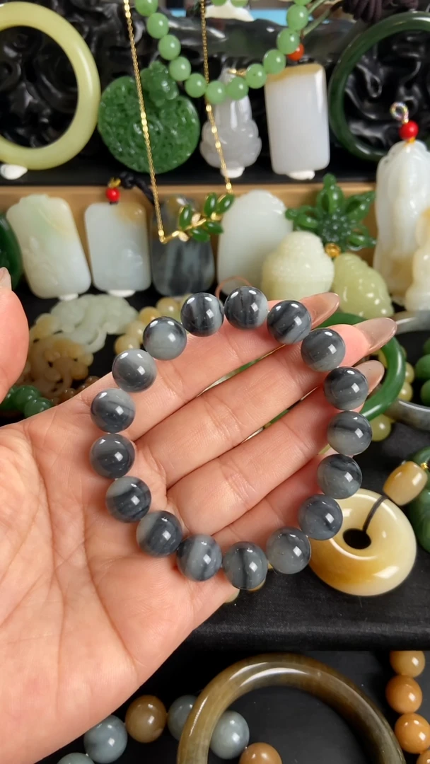 未镶嵌手链和田玉手串