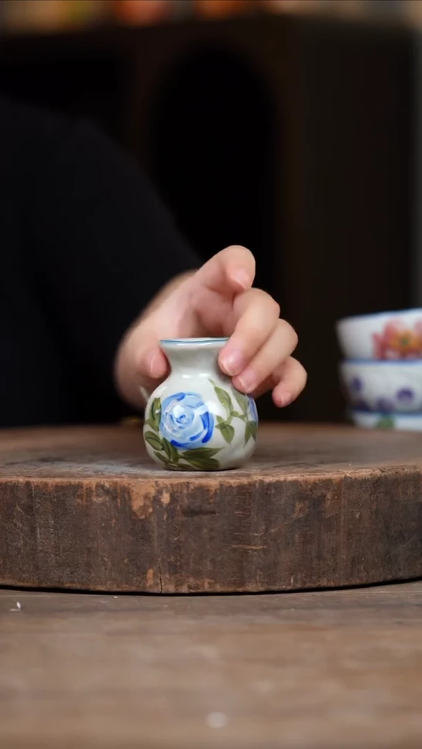 瓷片景德镇高温釉下彩（食品级）