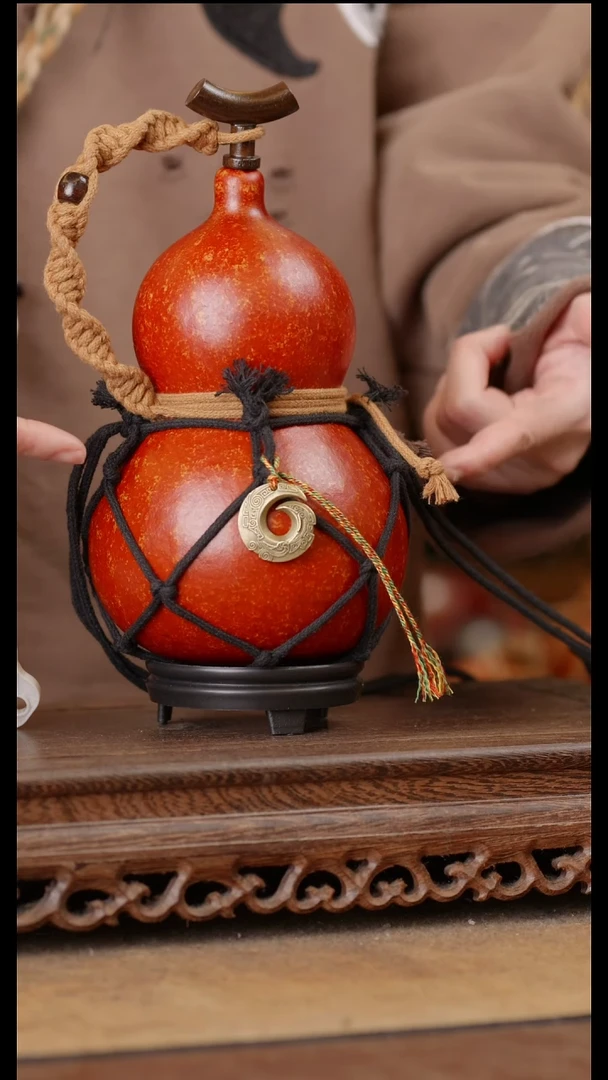 6号精品天然大漆酒葫芦一物一拍~