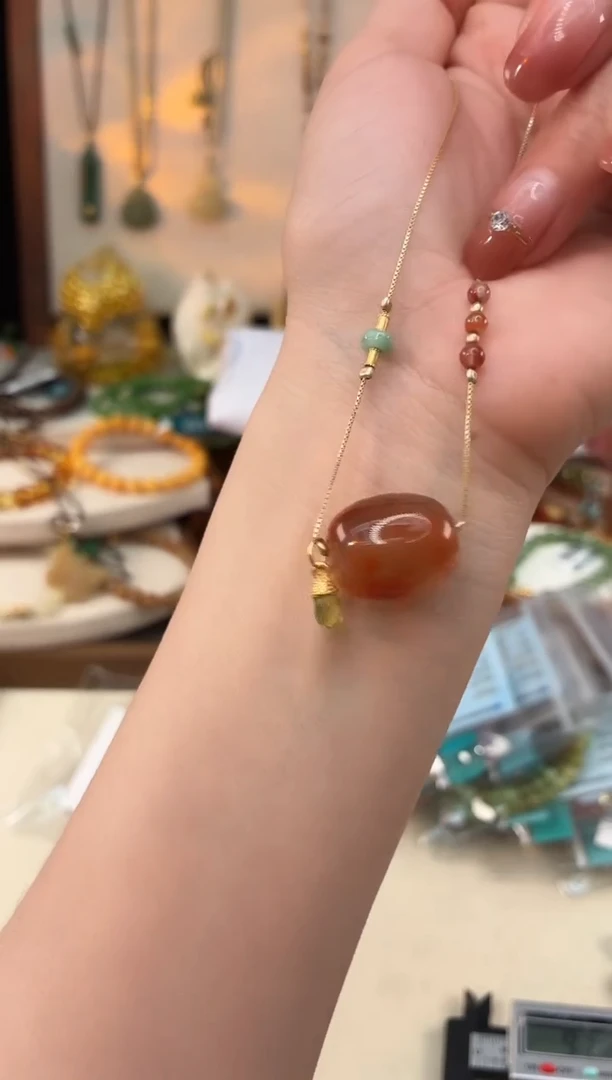 未镶嵌南红玛瑙吊坠@@B921C018139