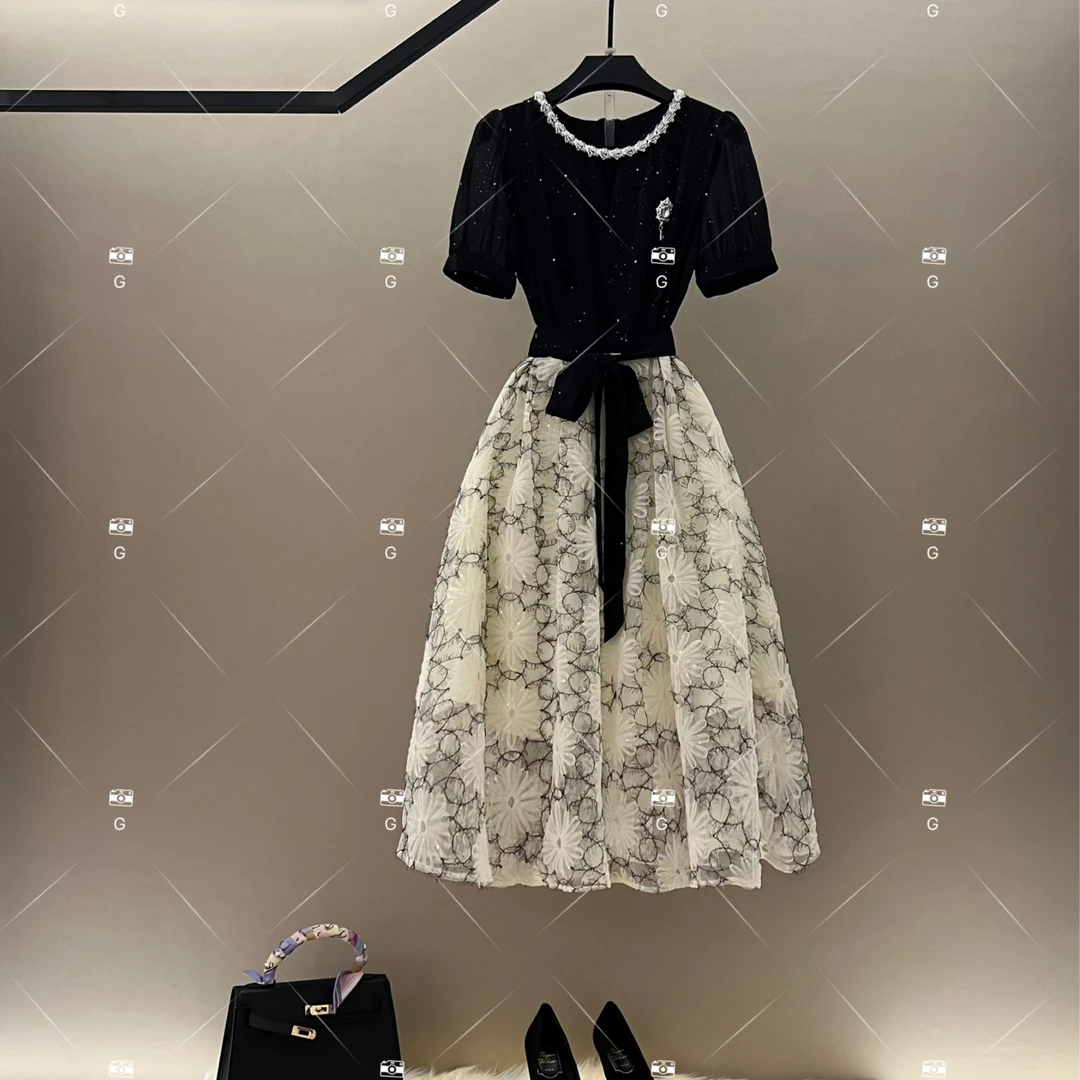 【G】春夏优雅百搭时尚中国风女装连衣裙 GS-57018