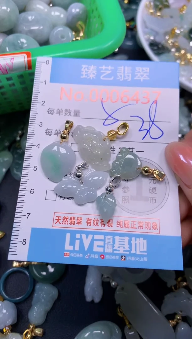 颈饰未镶嵌翡翠6437