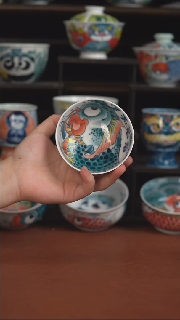 老师作品神仙鱼水缸杯 （宠粉福利 ）