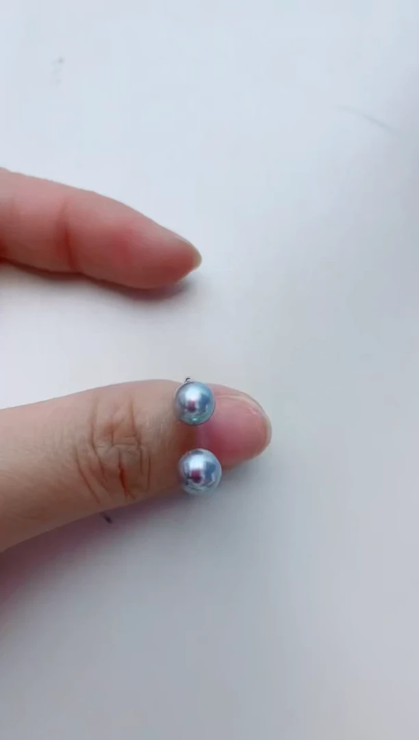 海水珍珠银S925镶嵌戒指A27