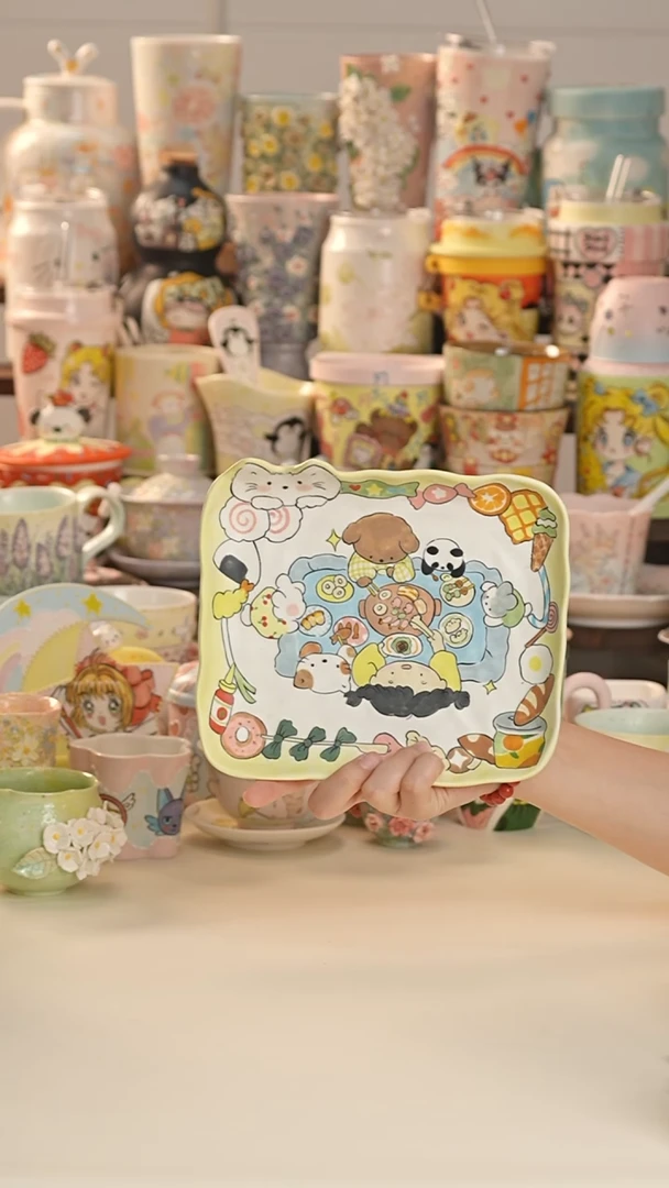 其他景德镇釉下彩手绘设计师款陶瓷