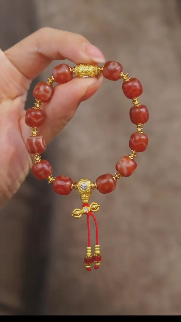 【闪购商品】玛瑙/玉髓手串未镶嵌多样性发一