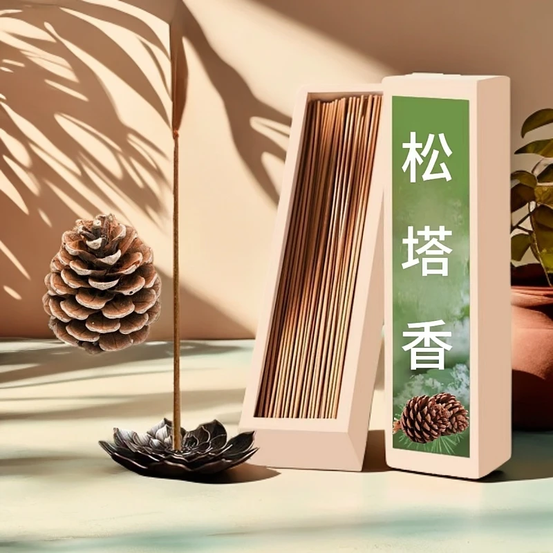 松塔香中式香香薰天然正宗檀香茉莉桂花沉香线香室内家用持久留香