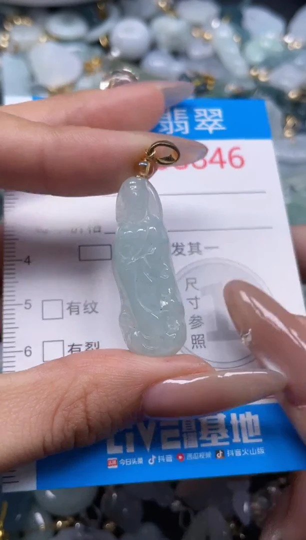 颈饰未镶嵌翡翠8846