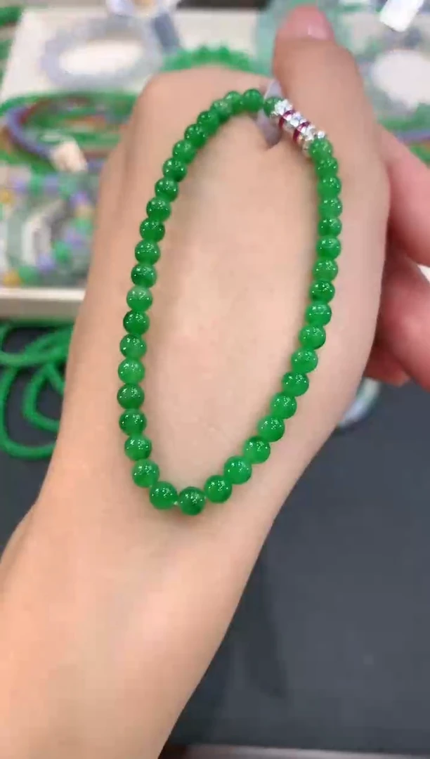 未镶嵌手串翡翠q298