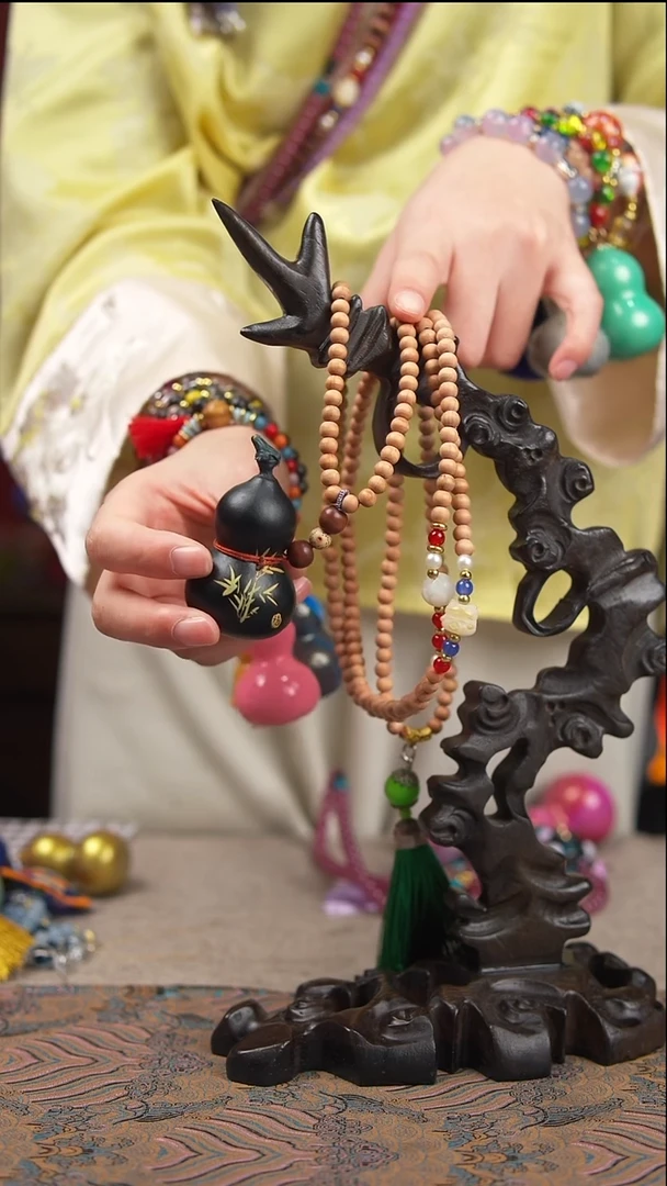 057玖澄文创漆艺葫芦国风配饰葫芦系列