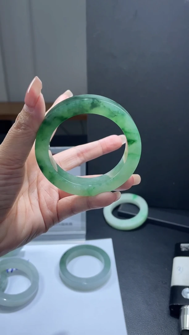 定制翡翠手镯未镶嵌手镯DDJ/发一件