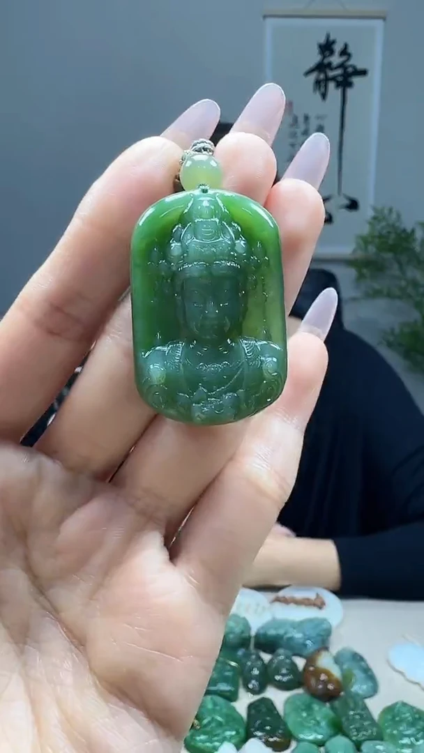 未镶嵌和田玉挂件1