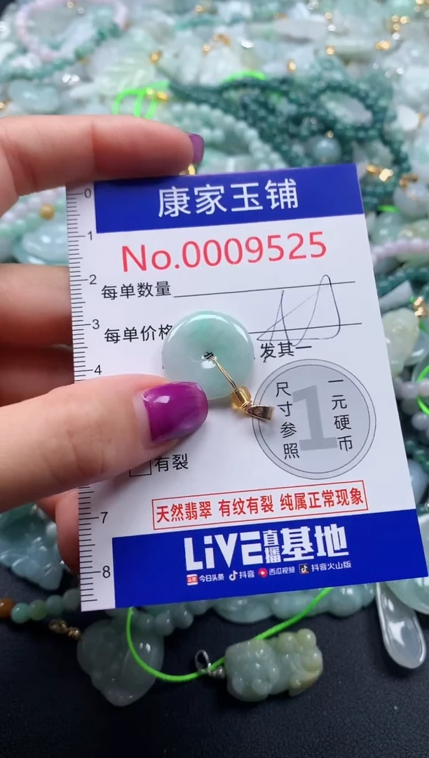颈饰未镶嵌翡翠9525
