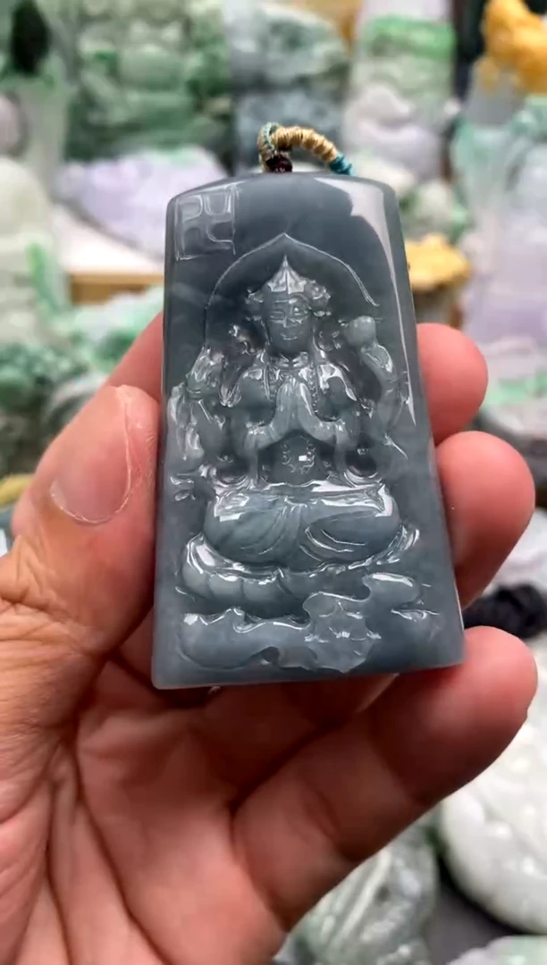 吊坠(不含链)未镶嵌翡翠1