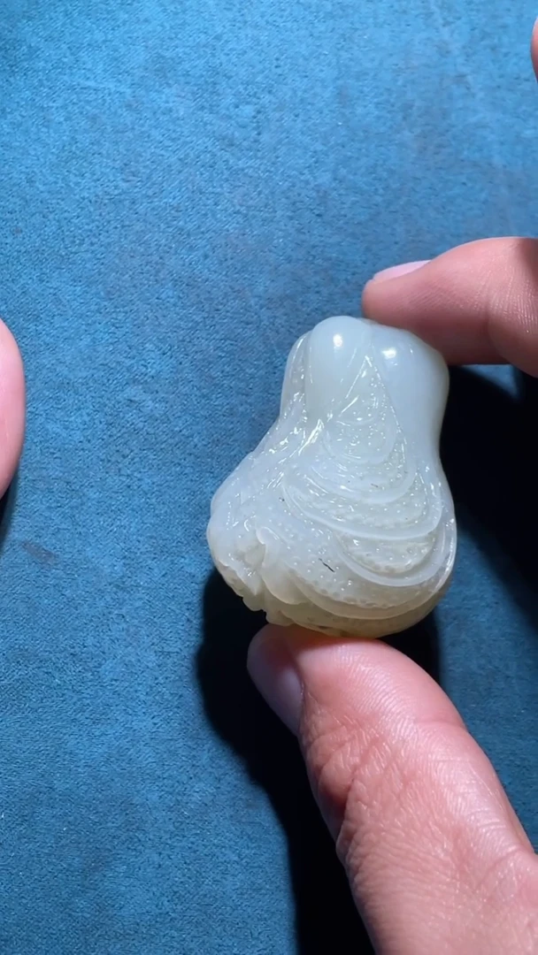 未镶嵌和田玉把件格*-ZJ百财手捻/吊坠