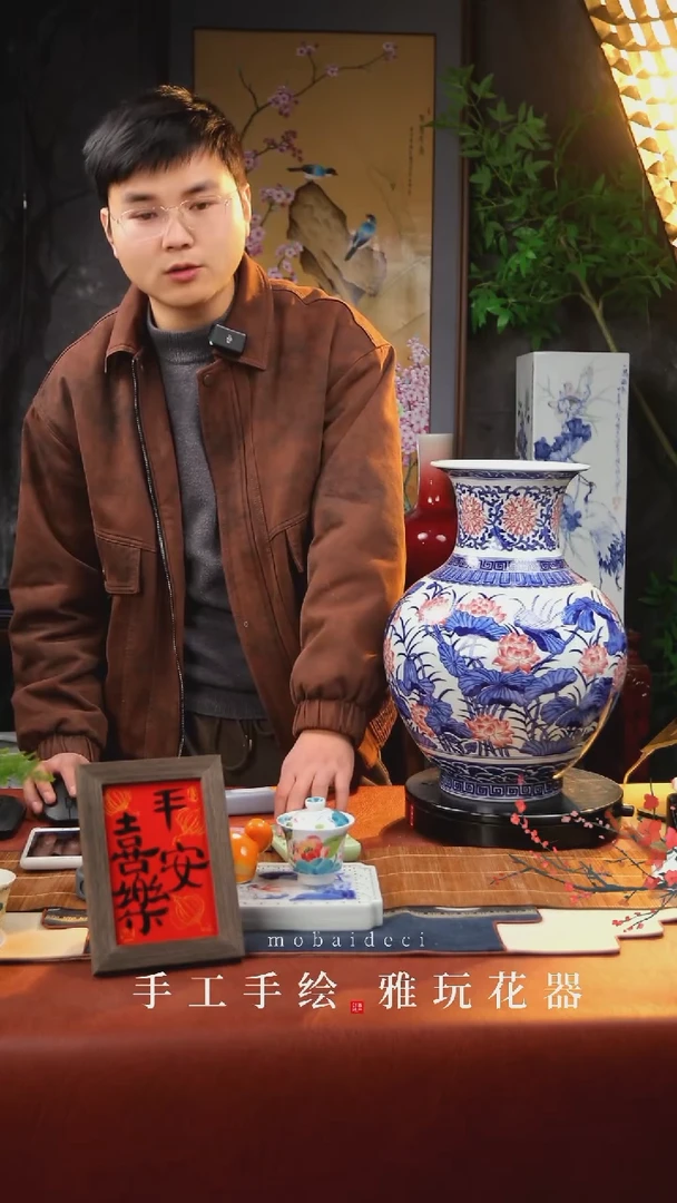【闪购商品】瓷片景德镇手工手绘陶瓷
