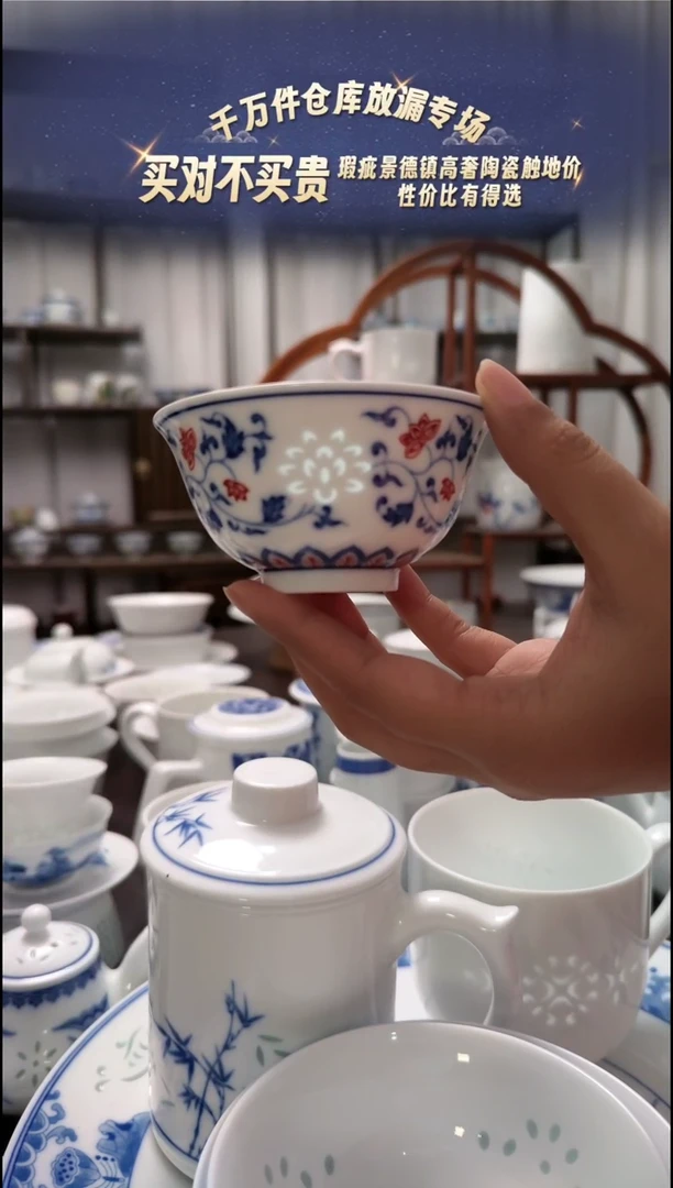 【闪购商品】瓷一级正品主人杯一个礼盒包装