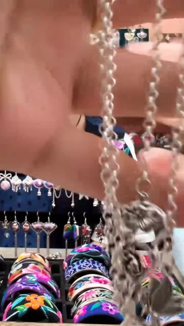 织绣艺枝独绣老绣饰品苗银链子【拍项链拍】