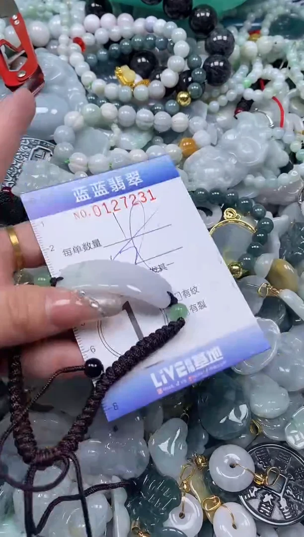 【闪购商品】翡翠颈饰未镶嵌闪购0127231多样性发其一