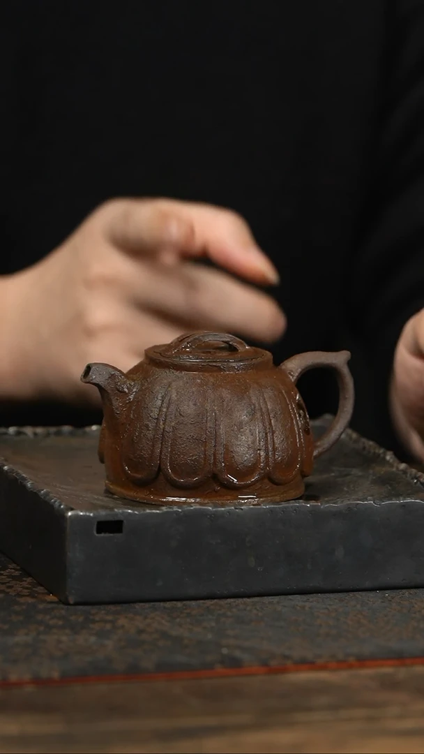 【闪购商品】紫砂茶杯49号紫砂柴烧