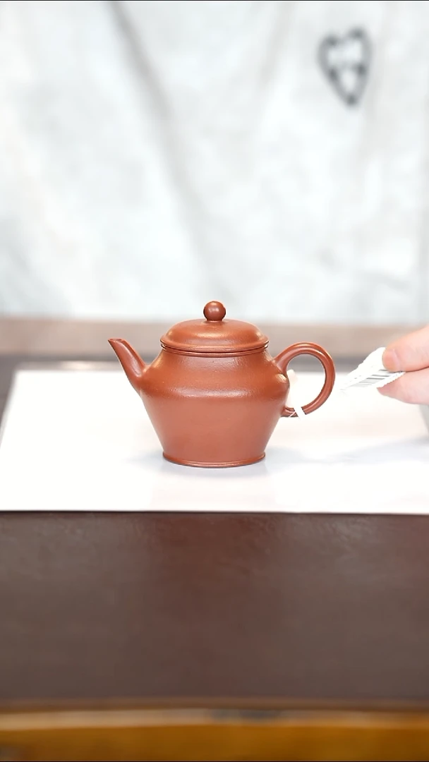 茶壶紫砂【润石堂】精品 朱泥  140cc