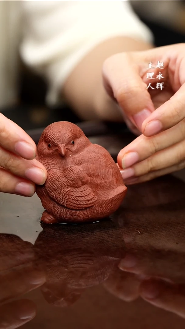 紫砂茶宠紫砂小鸡