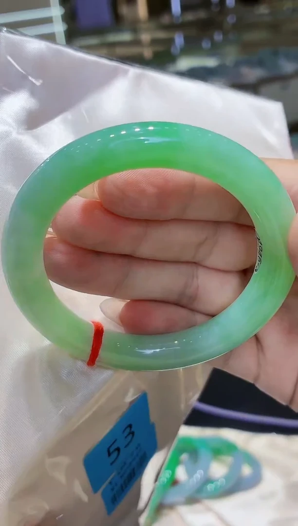 未镶嵌手镯翡翠翡翠手镯53-55