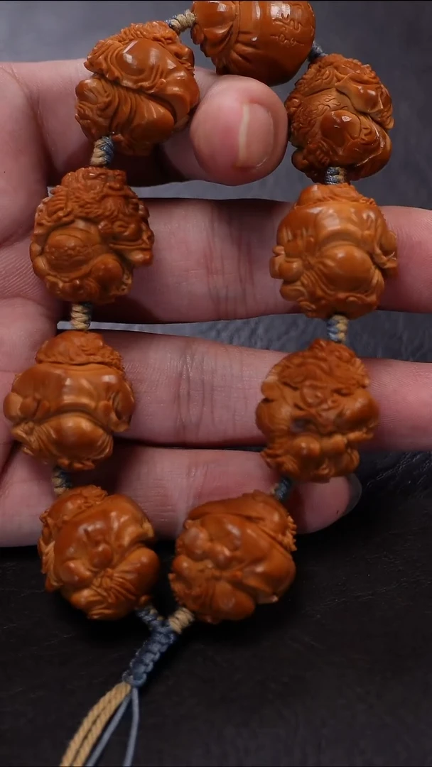 手串/手链橄榄核杨**?八万核雕文玩作品