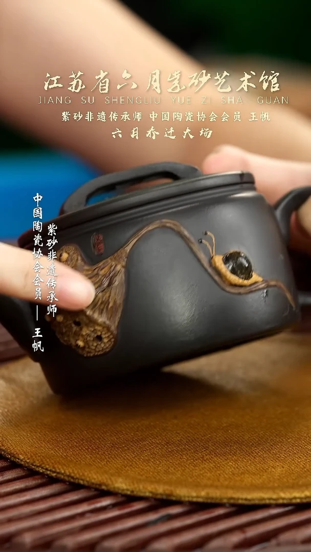 茶壶紫砂宜兴紫砂六月茶器