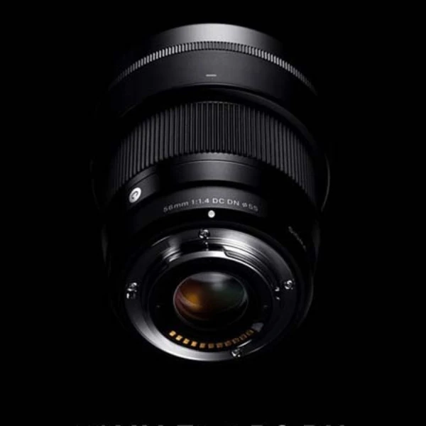 Sigma/适马半画幅56mmF1.4大光圈定焦镜头黑色便携长焦高清