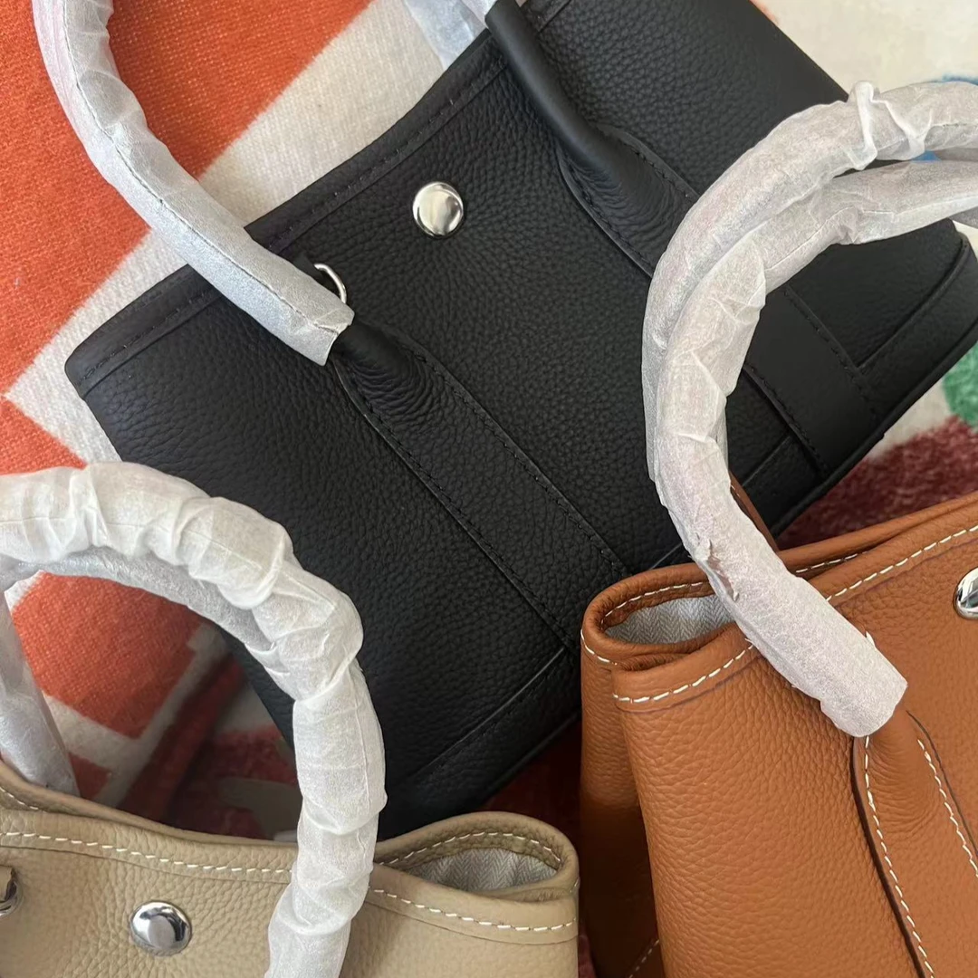 头层牛皮花园包手提可斜跨包包