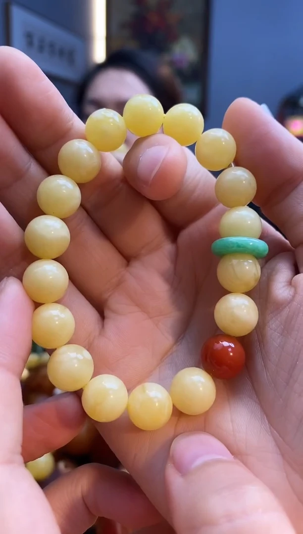 未镶嵌琥珀手串手串