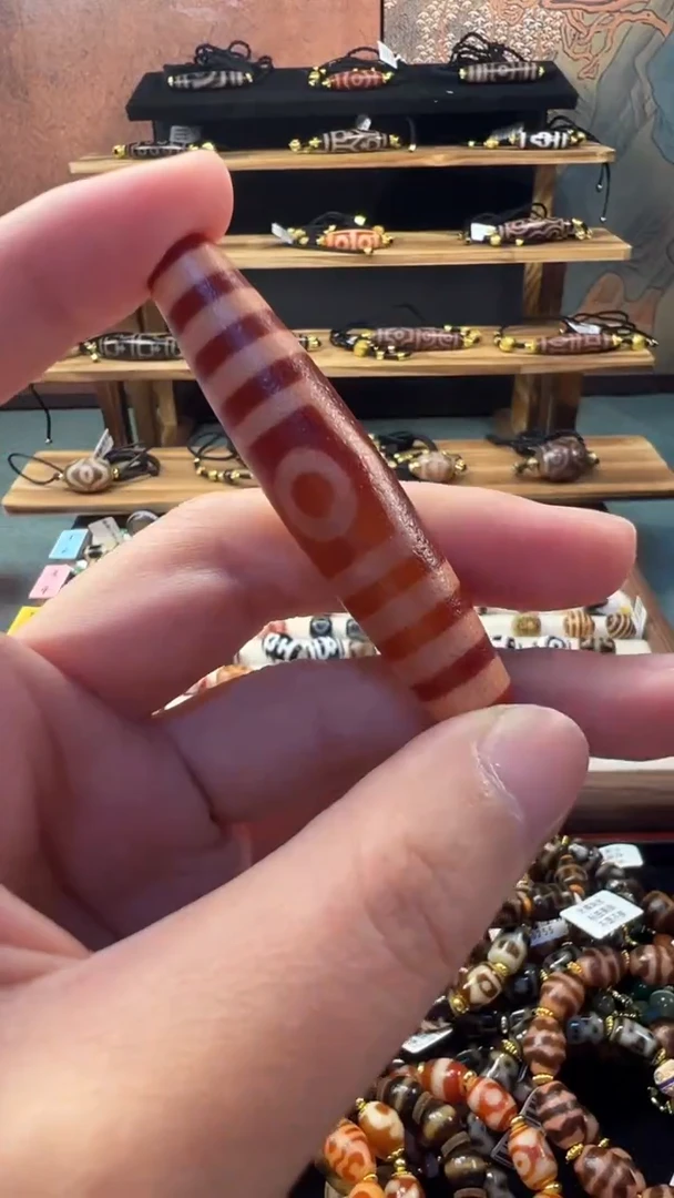 玛瑙/玉髓（覆膜）颈饰未镶嵌201.(微瑕)