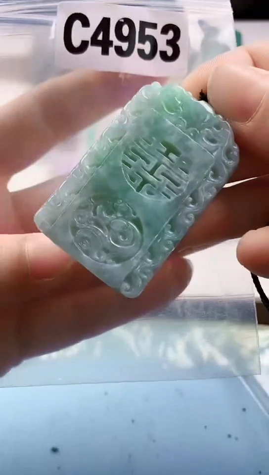 翡翠未镶嵌颈饰天然翡翠吊坠挂件