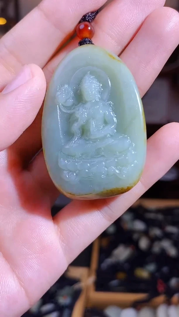 颈饰未镶嵌和田玉1