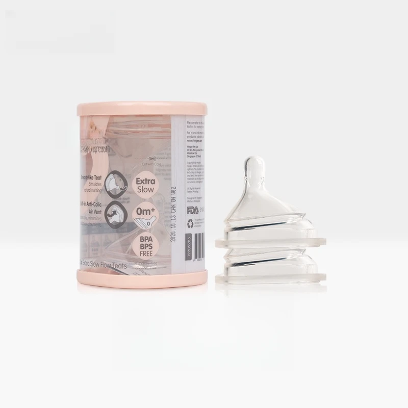 奶嘴新生儿宽口防胀气一二三段Y型正品保真假一罚十