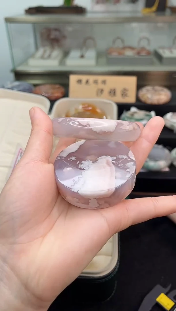 未镶嵌手镯石英质玉62圈口（赠品镯心）36975439