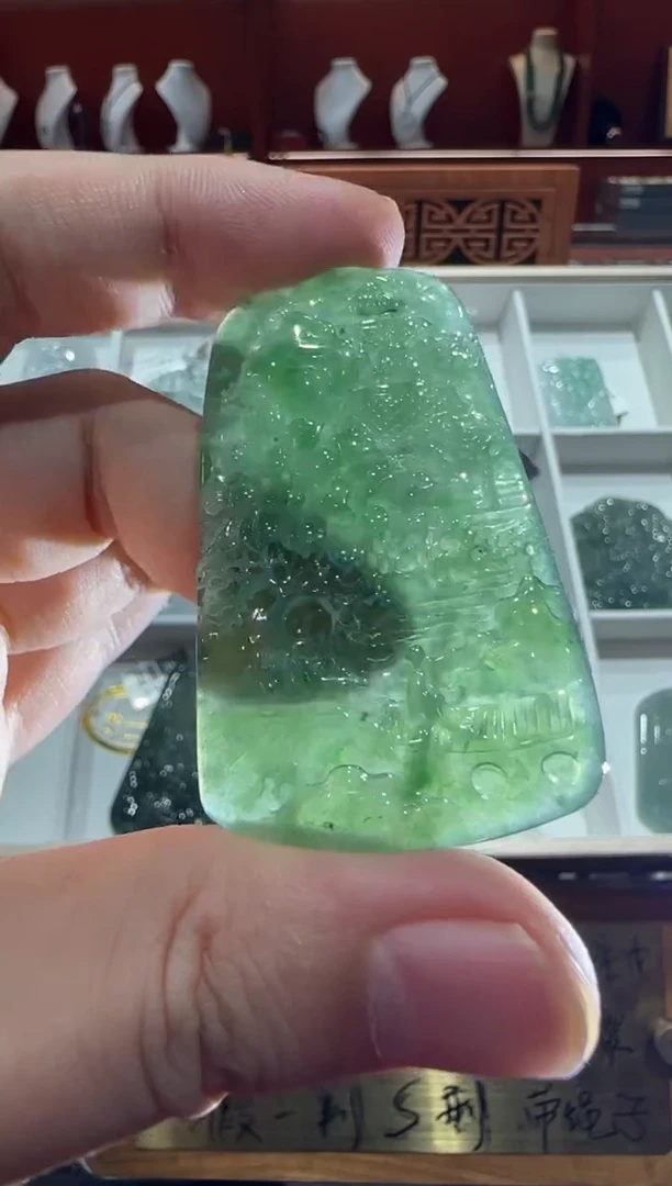 未镶嵌挂件翡翠A货翡翠多样性孤品