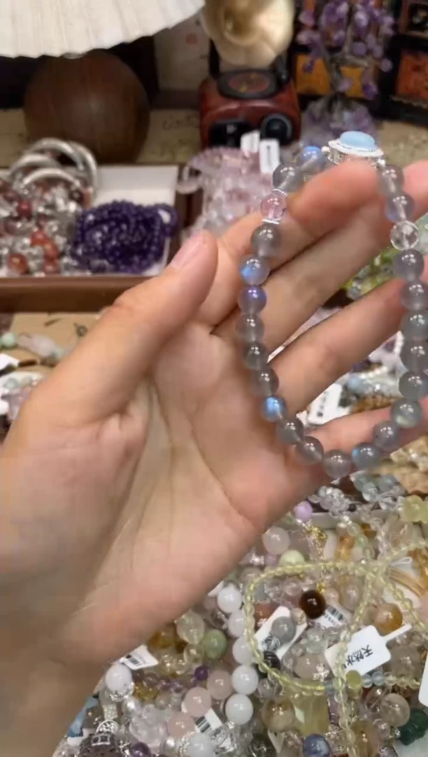 手链未镶嵌月光石410手串