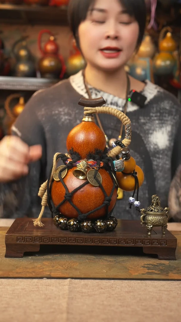 【闪购商品】456大漆葫芦一物一拍记葫堂出品