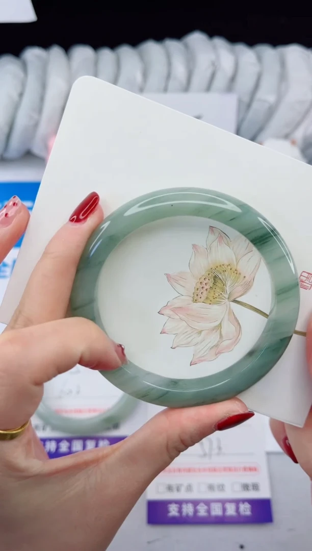 【闪购商品】石英质玉手镯合金2-57.3