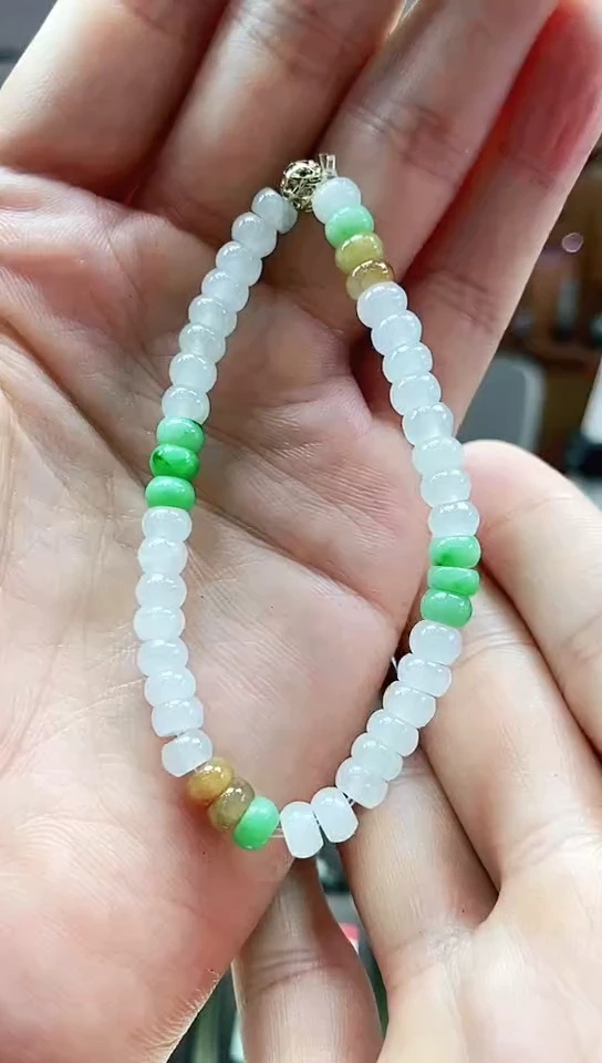 未镶嵌手串翡翠手串