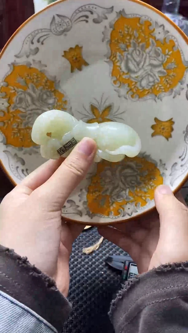 瓷片瓷片 瓷器 摆件 1个