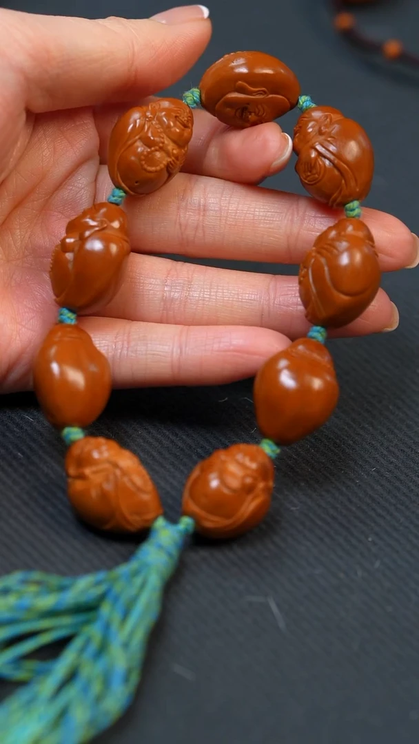 【闪购商品】橄榄核手串包衣弥勒