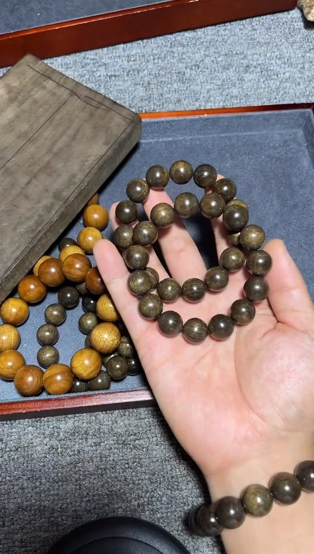 金丝楠手串/手链阴沉金丝楠1.5果香金丝款38.8
